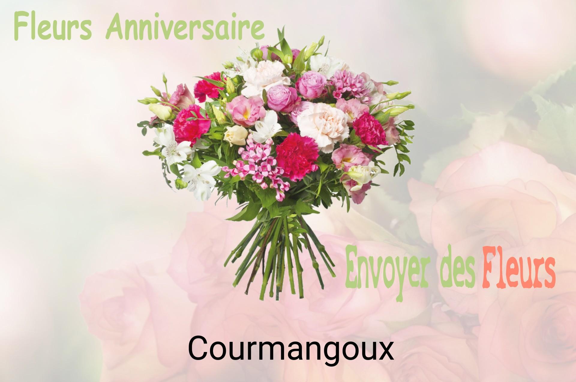 Bouquet de fleurs d’anniversaire livré à Courmangoux
